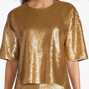 Le' AL.X Women's Sequin Shirt